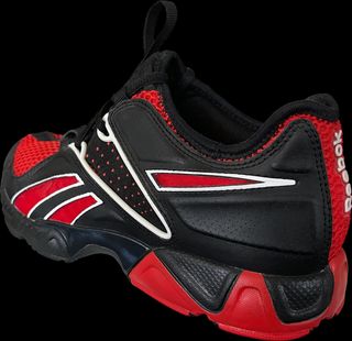 Rendering of Reebok Ultimate XT Kids Cross Training Shoe in Black, White and Green