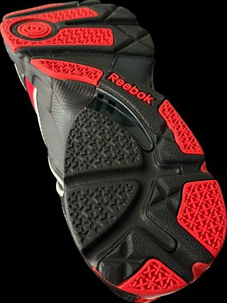 Rendering of Reebok Ultimate XT Kids Cross Training Shoe in Black, White and Green