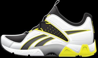 Rendering of Reebok Ultimate XT Kids Cross Training Shoe in Black, White and Green