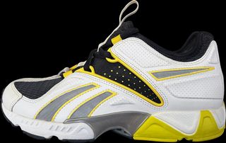 Rendering of Reebok Ultimate XT Kids Cross Training Shoe in Black, White and Green