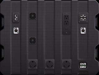 Product rendering of DiskoBox 50 inverter product in front view