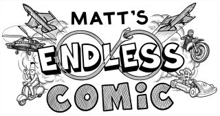 Matt's Endless Comic Wordmark