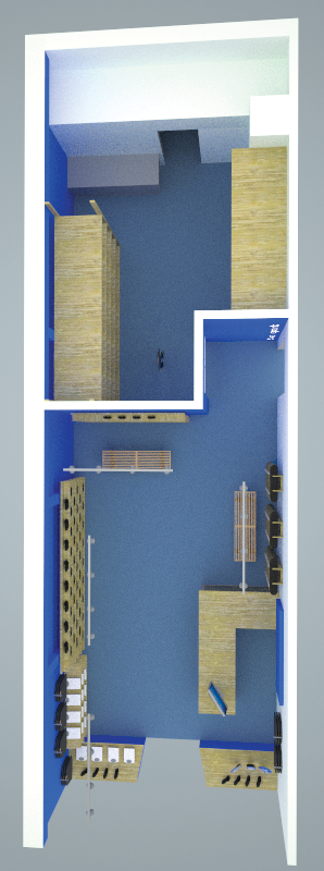 Commonwealth Skateboarding initial retail floor plan