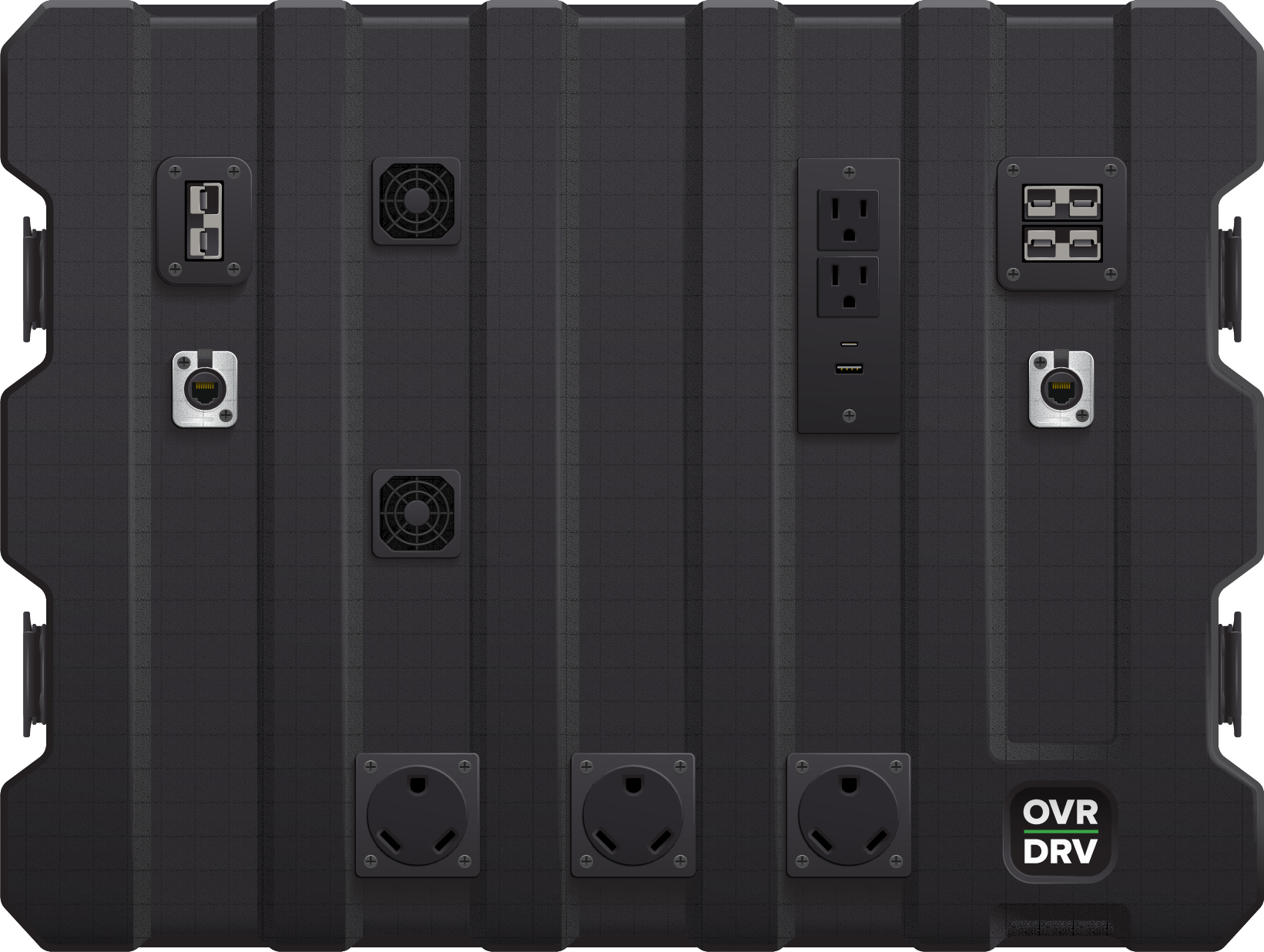 Product rendering of DiskoBox 50 inverter product in front view