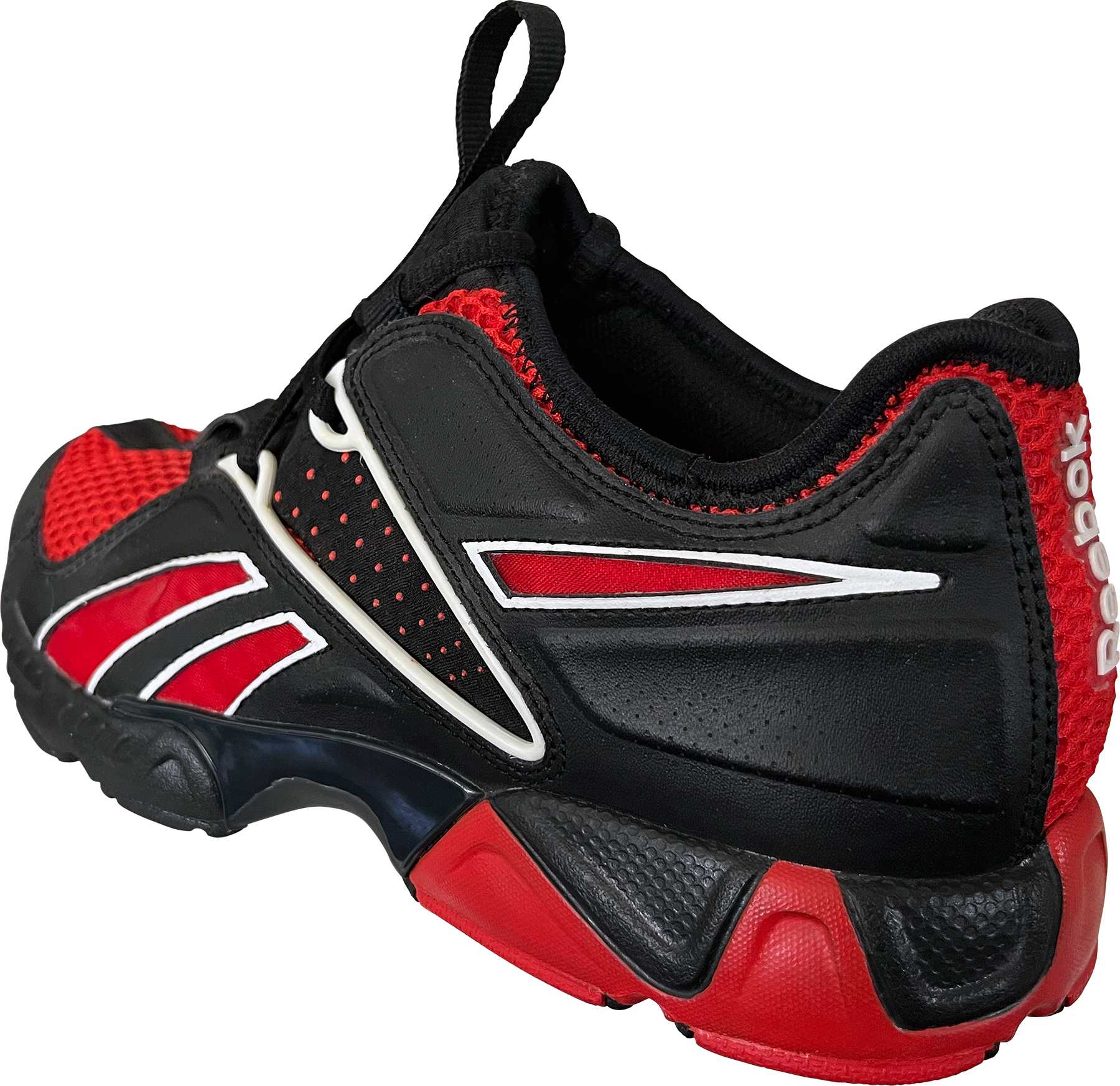 Rendering of Reebok Ultimate XT Kids Cross Training Shoe in Black, White and Green