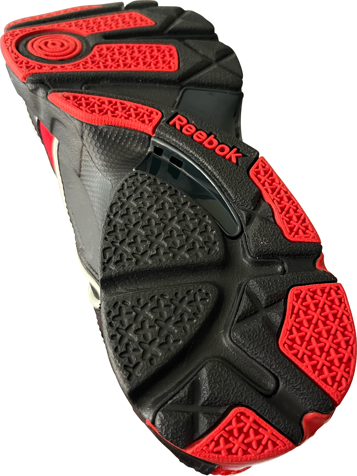 Rendering of Reebok Ultimate XT Kids Cross Training Shoe in Black, White and Green