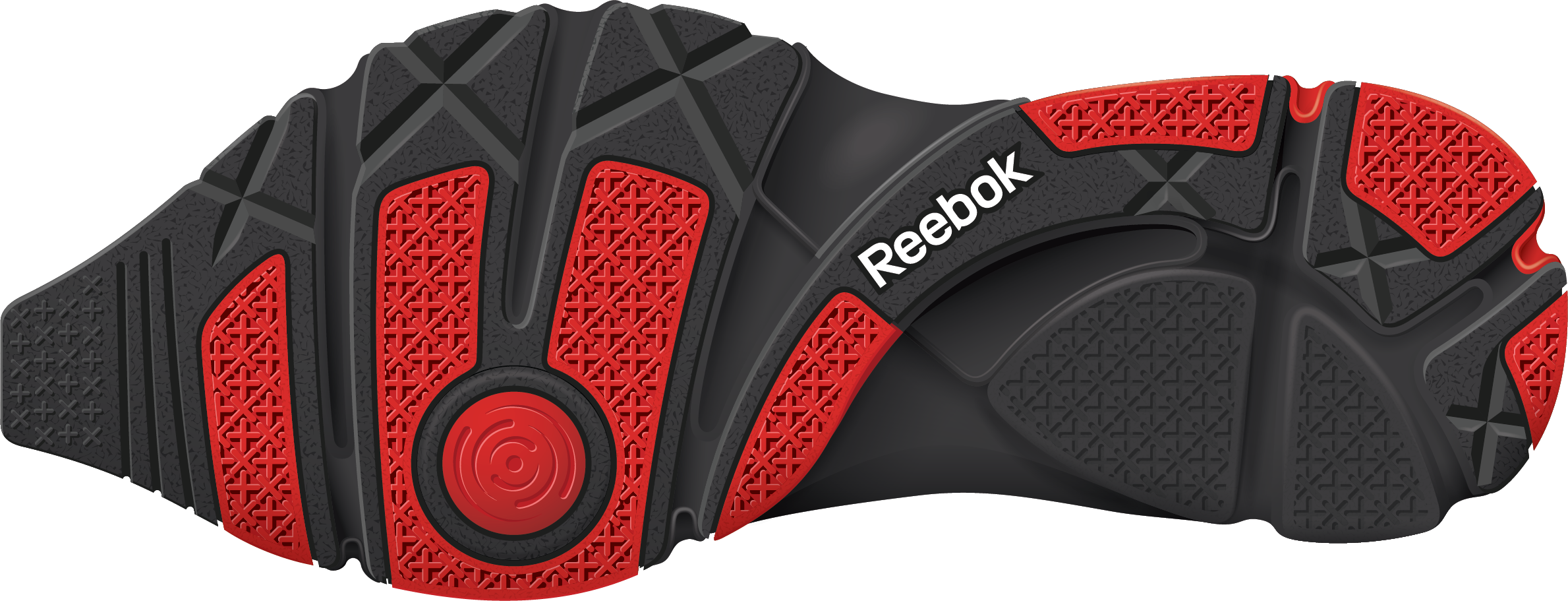 Rendering of Reebok Ultimate XT Kids Cross Training Shoe in Black, White and Green